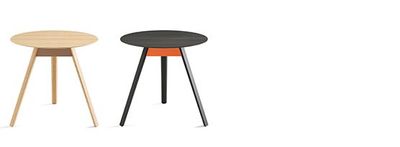 Wooden bistro table for lounge areas | Trivio Collection