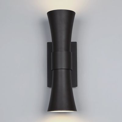 Funnel Outdoor Wall Sconce 3000K