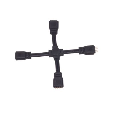 InvisiLED® 4 Way "X" Connector - 12V 4 Pin
