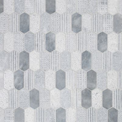 Shift Petit Picket Grey Textured