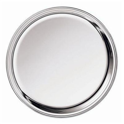 Bottle plate Ambassador silver-plated
