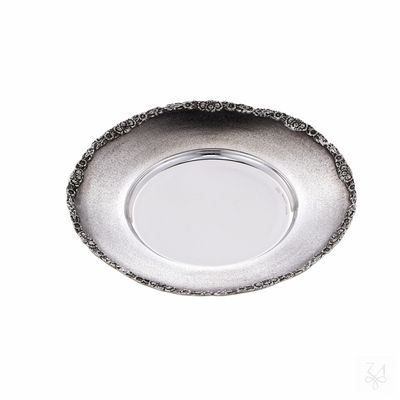 Kiddush Plate D.-22- Mod. Flower