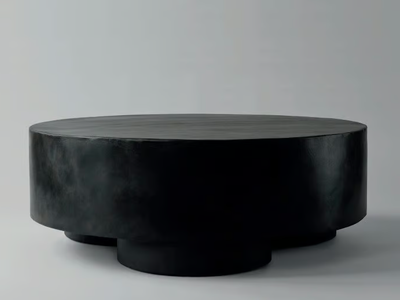 BIG FOOT - Round fiber cement coffee table _ 101 copenhagen