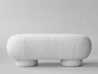 BIG FOOT - Sheepskin bench _ 101 copenhagen