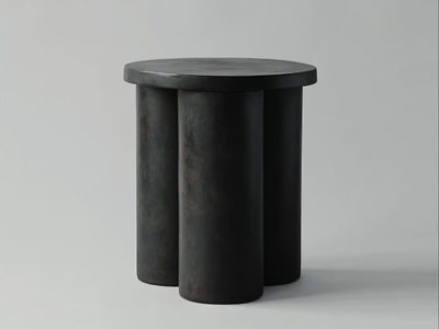 BIG FOOT TALL - Round fiber cement table _ 101 copenhagen