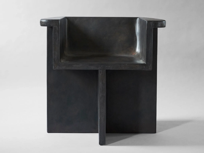 BRUTUS - Fiber cement chair with armrests _ 101 copenhagen