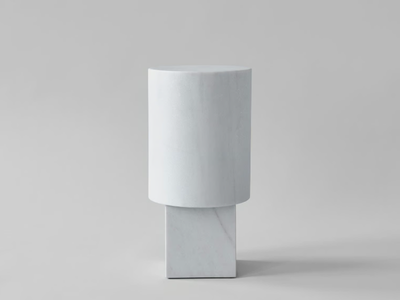 COLUMN - Round marble coffee table _ 101 copenhagen