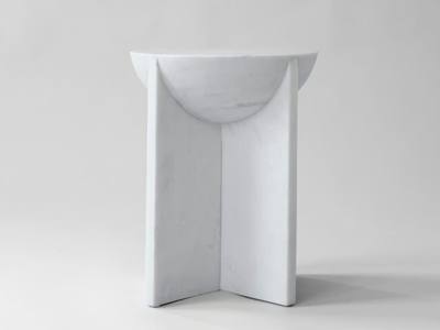 CROSS - Round marble coffee table _ 101 copenhagen
