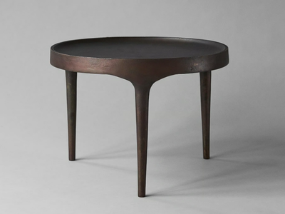 PHANTOM - Round cast iron coffee table _ 101 copenhagen