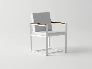 DAYTONA - Aluminium garden chair with armrests _ 10Deka