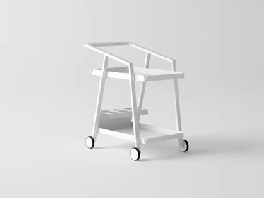 PULVIS - Aluminium garden trolley _ 10Deka