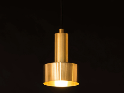 BOATY S - LED brass pendant lamp _ 247LAB