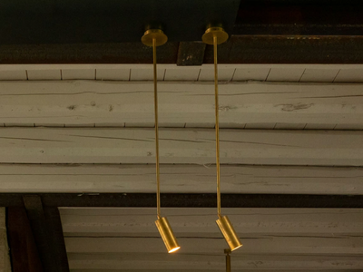 KYLE TIGE - LED brass pendant lamp _ 247LAB