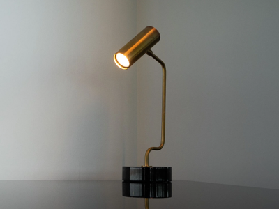 KYLE TV - LED brass table lamp _ 247LAB