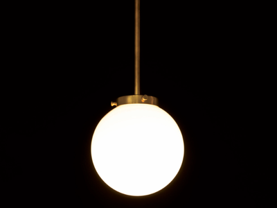RO'S TIGE - LED brass and glass pendant lamp _ 247LAB