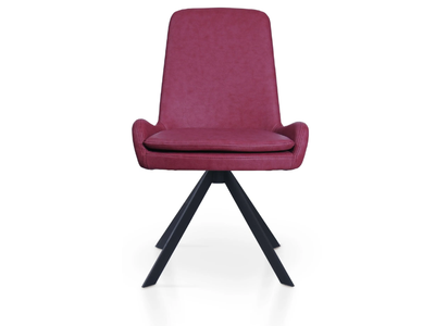 DOLPHIN SPIDER - Trestle-based leather chair _ 5A Design