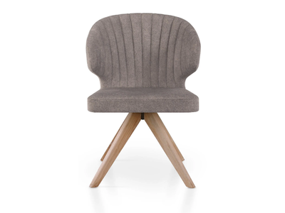 GLORIA SPIDER - Trestle-based upholstered fabric chair _ 5A Design