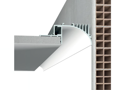 P007 - Alumite® Linear lighting profile _ 9010 novantadieci