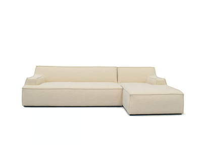 AMON - Sectional fabric sofa with chaise longue _ Able