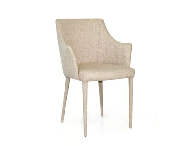 BAT - Fabric chair with armrests _ Able