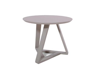 FLOYD - Round MDF coffee table for living room _ Able