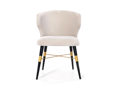 MARY - Upholstered leather restaurant chair _ Able