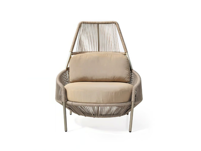 SUNRAY MAX - High-back fabric garden armchair _ Able