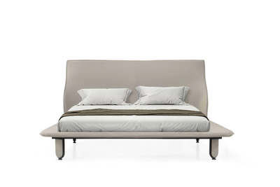WAVERLY - Leather double bed _ Able