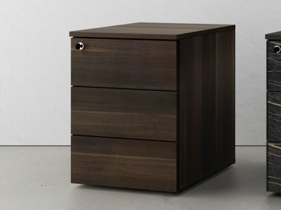 BOLD58 - Wooden office drawer unit with lock _ About Office