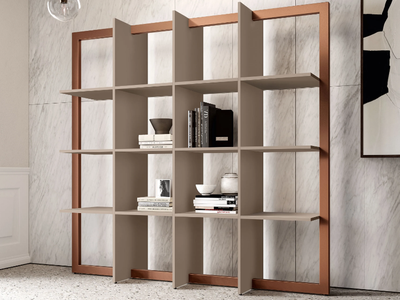 GATE - Open freestanding wooden and metal office shelving _ About Office