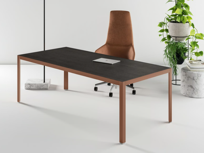 HYPE - Wood veneer office desk _ About Office