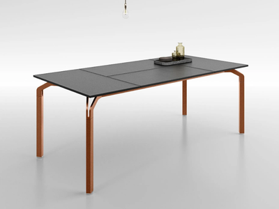 YOGA - Leather office desk / meeting table _ About Office