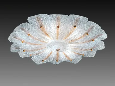 CHIARA - Murano glass ceiling light _ Abrissi