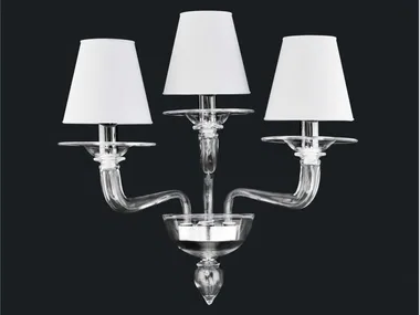 LUNA - Murano glass wall lamp _ Abrissi