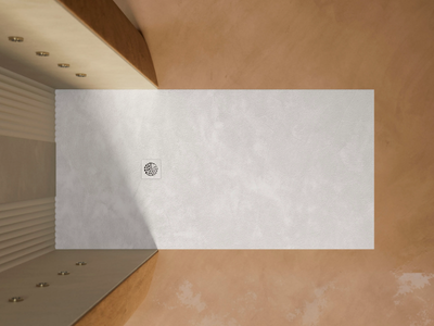 BASE BETON - Anti-slip rectangular Akron© shower tray _ Acquabella