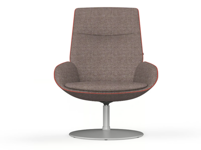 NOOM 20 - Fabric armchair with armrests _ ACTIU