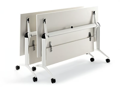TRAMA - Office desk with flip-top with casters _ ACTIU