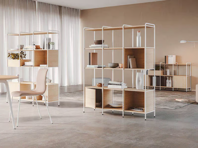 TUBBE - Freestanding bookcase _ ACTIU