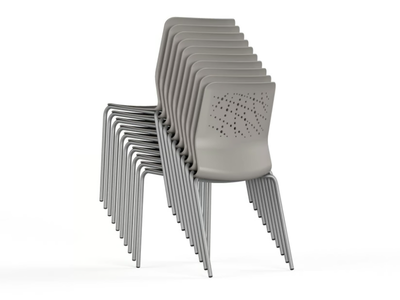 URBAN-BLOCK - Stackable training chair _ ACTIU
