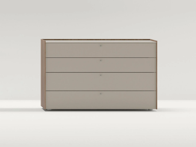 GLAM - Melamine-faced chipboard chest of drawers _ Adok