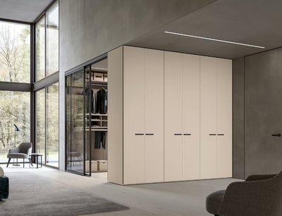 LINE - Double-sided wooden wardrobe _ Adok
