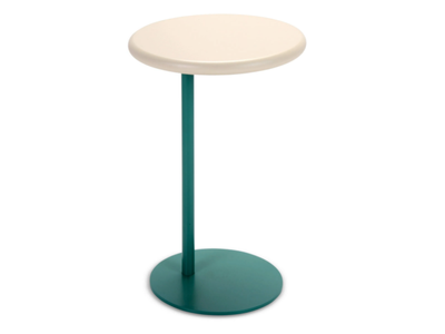 BISCUIT SMALL - Round wooden high side table _ Adrenalina