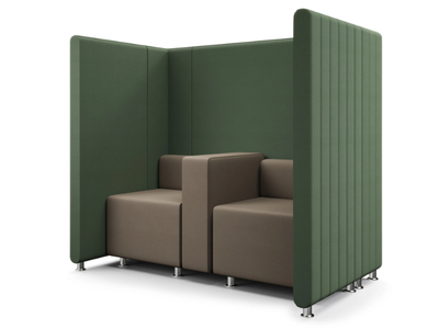 MAJI SISTEM 1 QUILTED - Sectional high-back leisure sofa _ Adrenalina