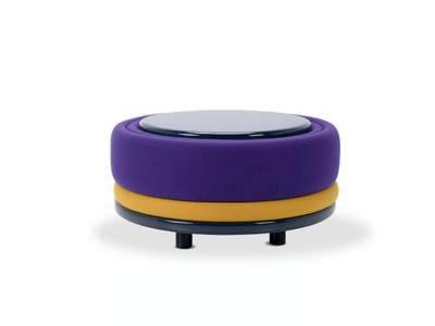 MERCURY - Low round fabric coffee table _ Adrenalina