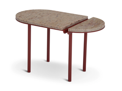 ORIT - Oval Shivakashi marble coffee table _ Adrenalina
