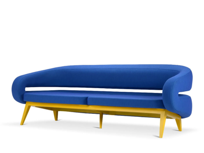 ROCHE - 3 seater fabric sofa _ Adrenalina