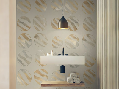 SEASON 1 KW0101B - Dotted Ecological Plaster backing wallpaper _ Affreschi & Affreschi
