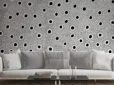 SEASON 1 KW0102F - Dotted Ecological Plaster backing wallpaper _ Affreschi & Affreschi