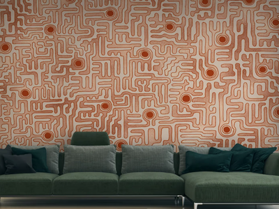 SEASON 1 KW0104B - Ecological Plaster backing wallpaper _ Affreschi & Affreschi