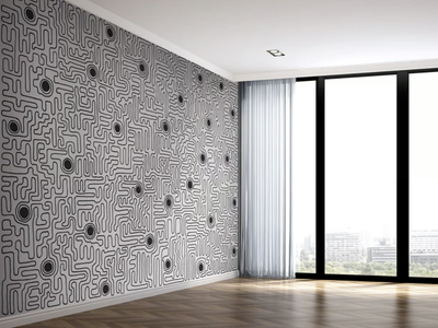 SEASON 1 KW0104E - Plaster backing wallpaper _ Affreschi & Affreschi